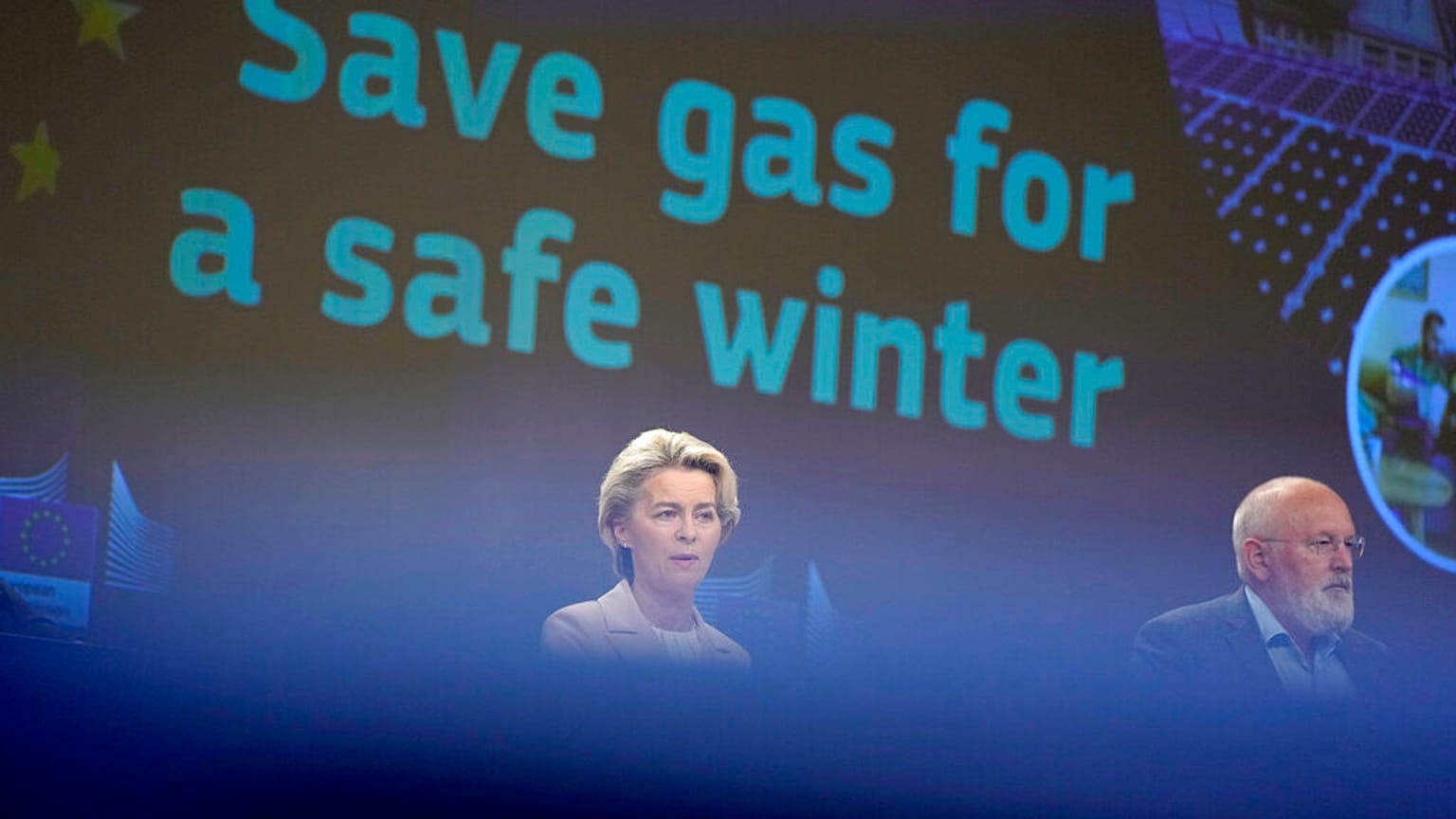 La disminución de los flujos de gas a través de Nord Stream 1 ha puesto en jaque a los líderes europeos