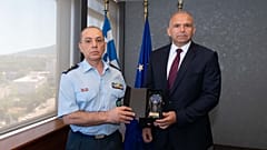 Συνάντηση του Αρχηγού της Ελληνικής Αστυνομίας, Αντιστράτηγου Κωνσταντίνου Σκούμα με τον ομόλογό του της Δημοκρατίας της Βόρειας Μακεδονίας Sasho Tasevsk