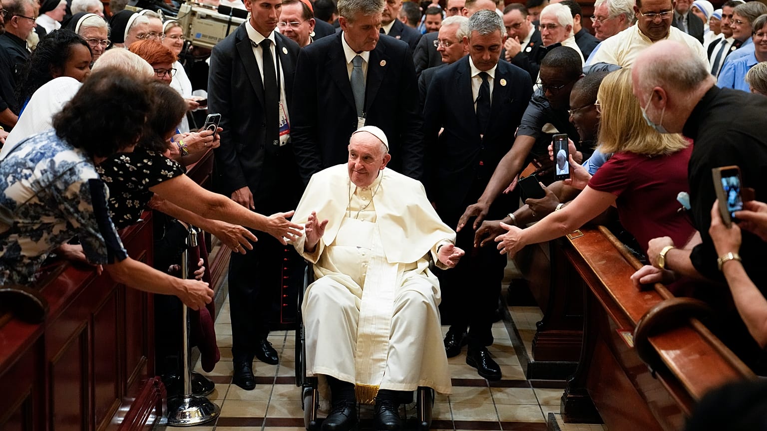 Der Papst in Quebec