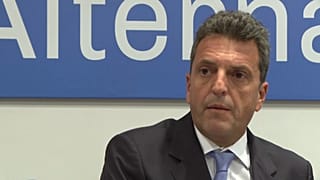 El nuevo ministro argentino de Economía Sergio Massa