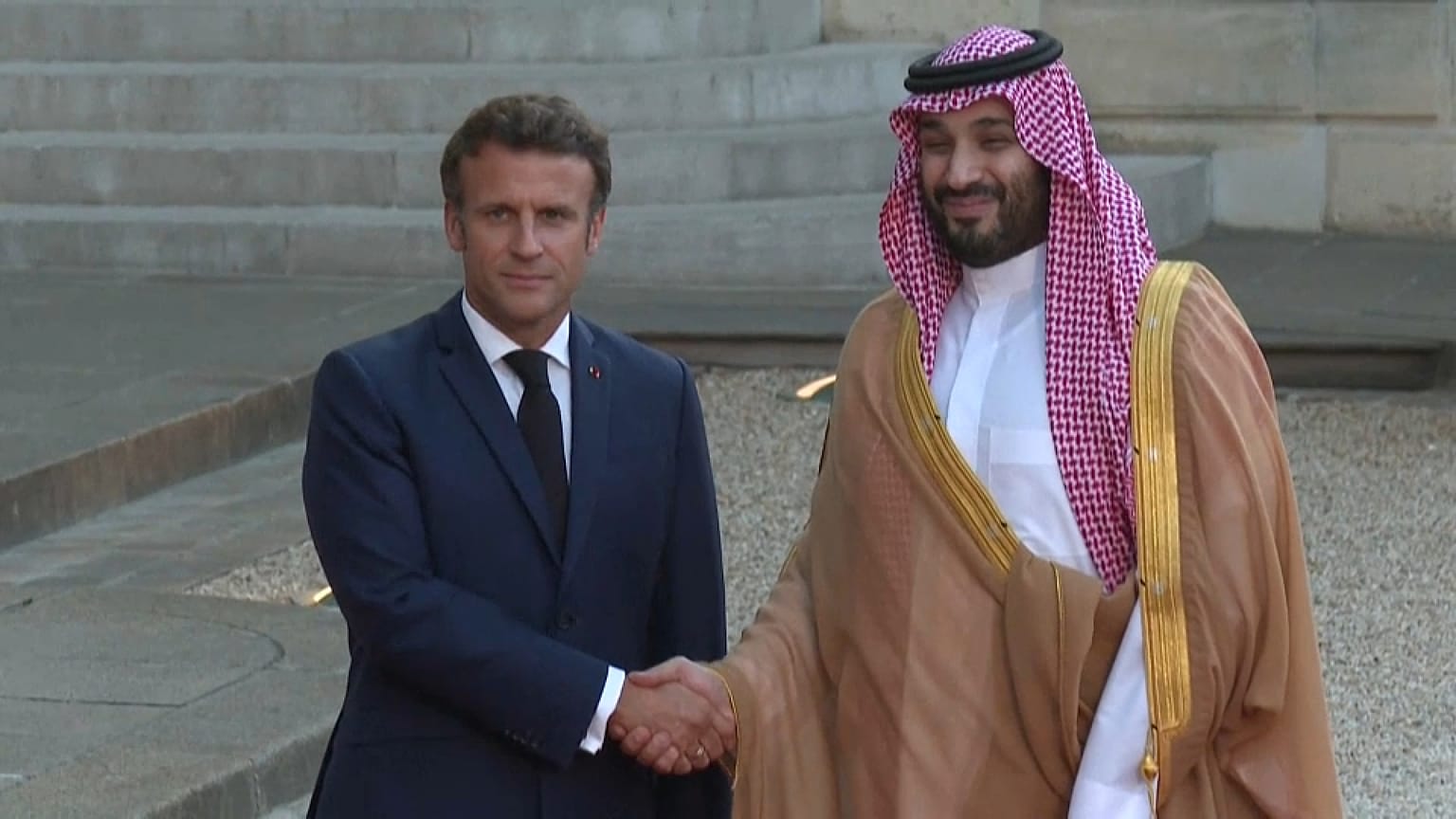 Il principe saudita a Parigi