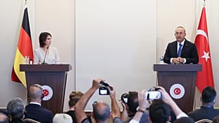 Dışişleri Bakanı Çavuşoğlu, Almanya Dışişleri Bakanı Baerbock ile bir araya geldi