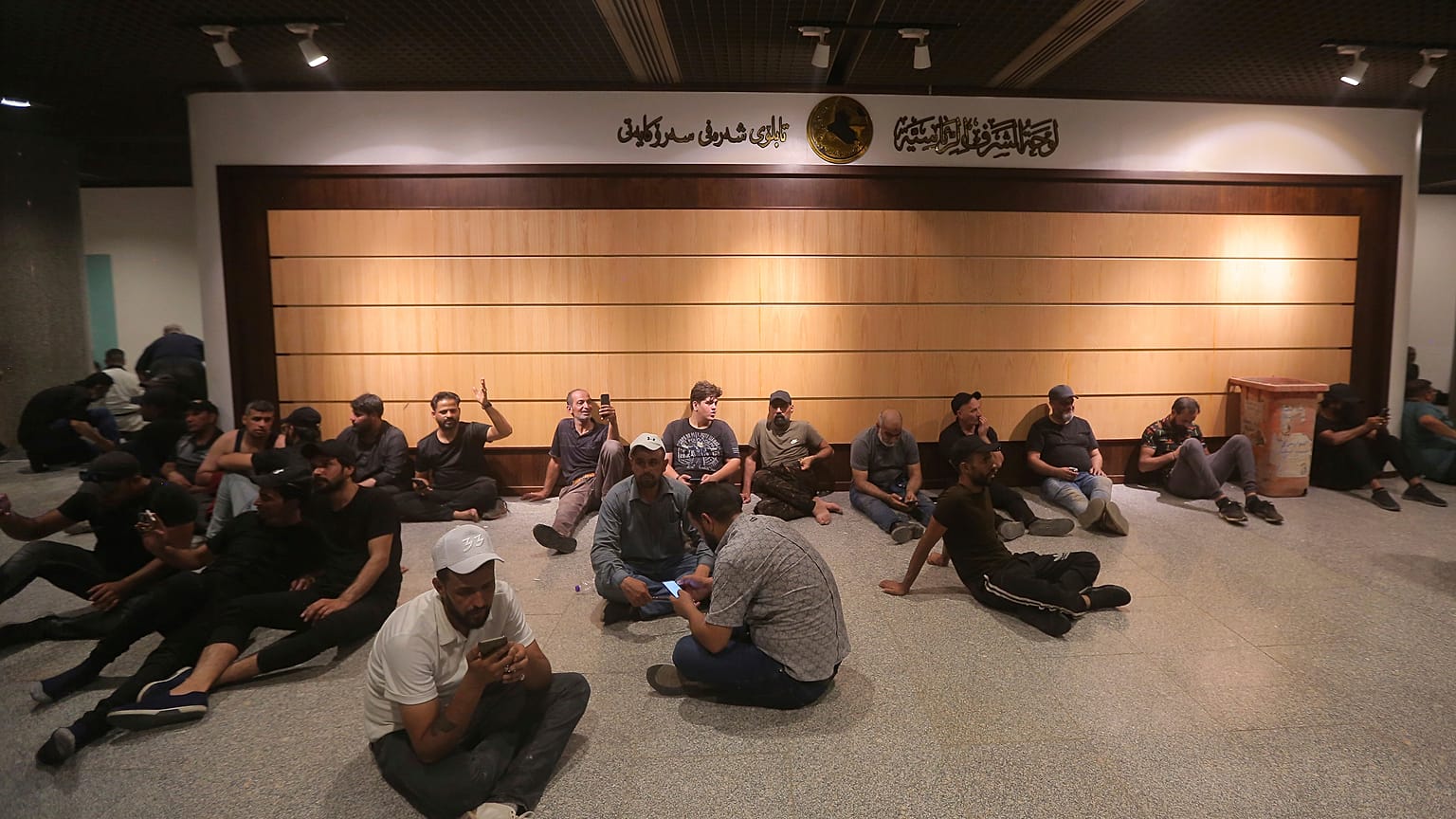 Pro-Sadr protesters occupy Iraq parliament again