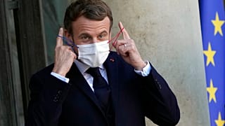 Emmanuel Macron à Paris, Palais de l'Elysée, le 11 janvier 2022