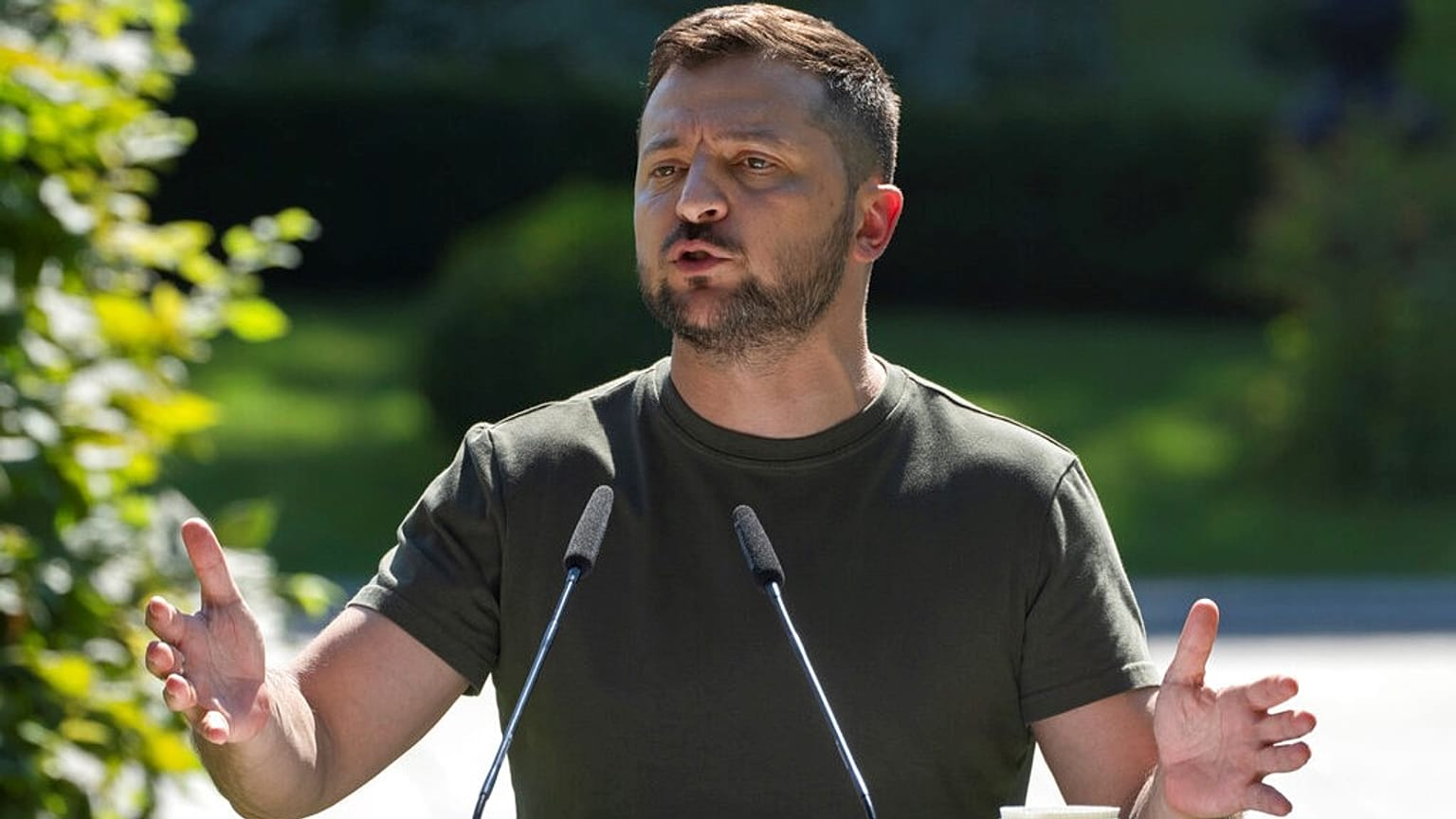 Volodimir Zelenszkij ukrán elnök