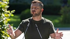 Volodimir Zelenszkij ukrán elnök