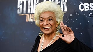 L'actrice originale de Star Trek Nichelle Nichols à l'avant-première de la série "Star Trek : Discovery" en 2017