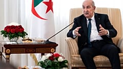 الرئيس الجزائري عبد المجيد تبون 