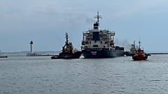 Razoni isimli gemi Lübnan'n Tripoli Limanı'na gitmek üzere Odesa'dan hareket etti