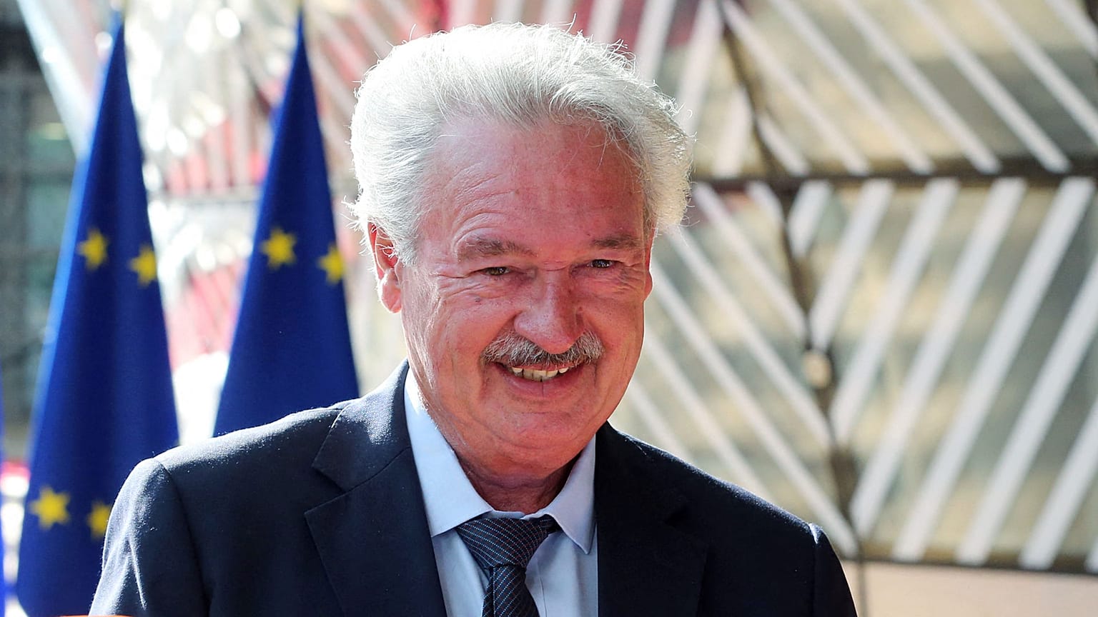 Archives : Jean Asselborn, ministre luxembourgeois des Affaires étrangères, lors d'un sommet de l'Union européenne à Bruxelles, le 18 juillet 2022