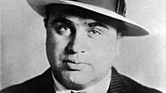 Chicago gangster Al Capone has his photo taken while in custody in Philadelphia, May 18, 1929.