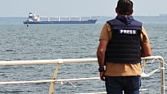 Die "Razoni" soll 26.000 Tonnen Mais in den Libanon bringen.