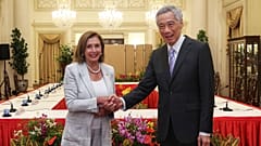 Nancy Pelosi à Singapour
