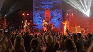 Bob Geldof at the Sani music festival