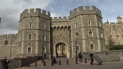 Castelo de Windsor, em Inglaterra.