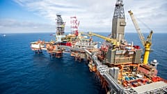 Norwegische Offshore-Anlage