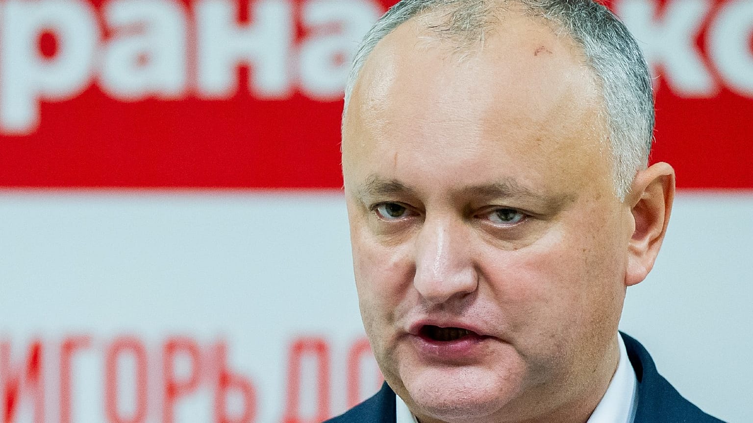 Former Moldovan President Igor Dodon