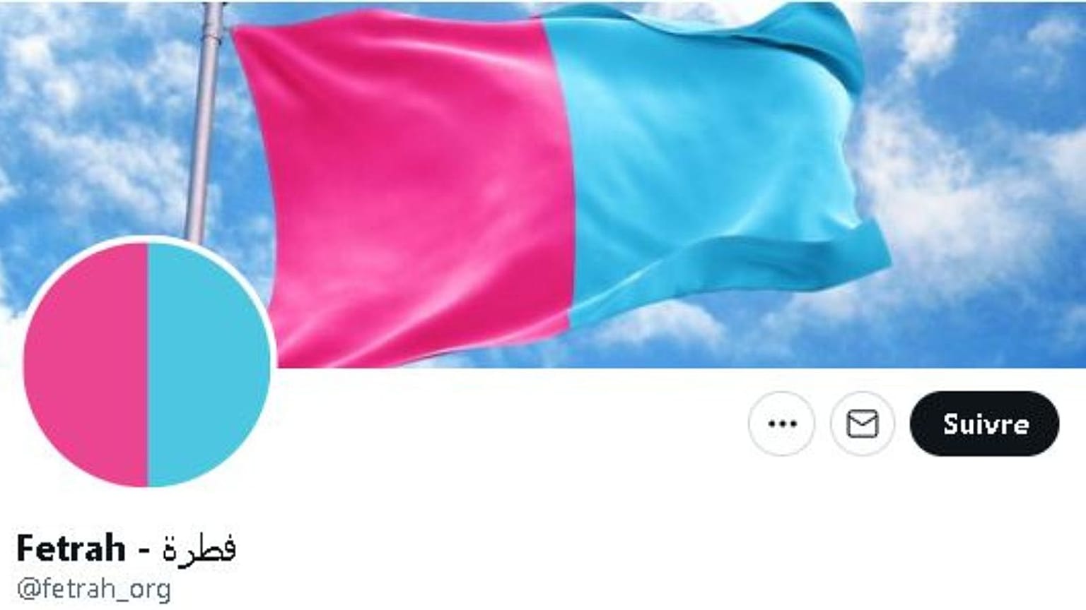 صفحه کارزار ضد دگر باشی جنسی موسوم به فطره در توییتر