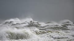 Atlantic Ocean waves are pictured on March 11, 2022. 