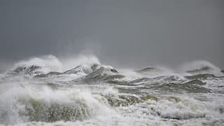 Atlantic Ocean waves are pictured on March 11, 2022.