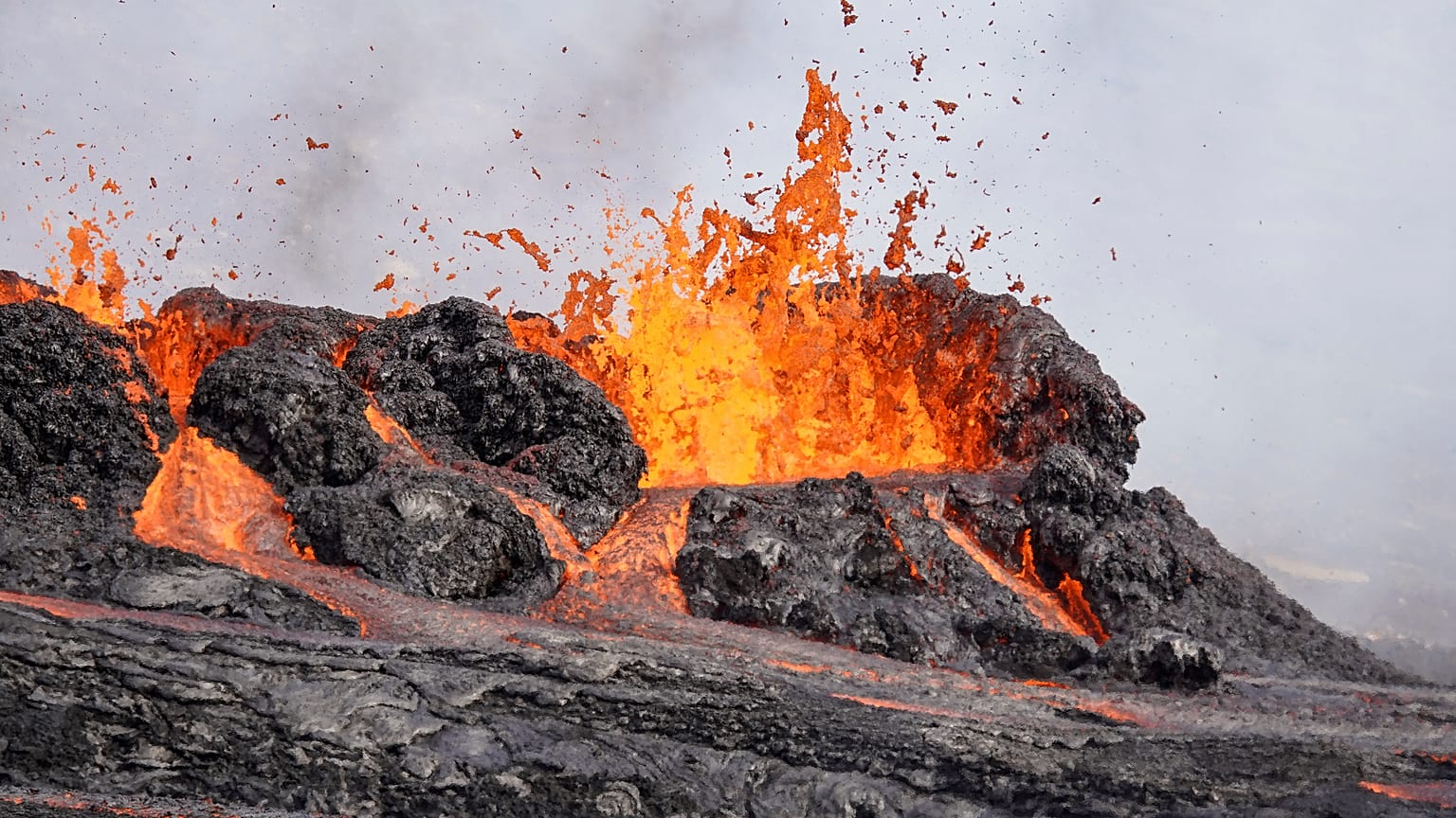 Vulkanausbruch auf Island 