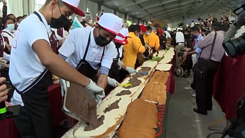Le plus grand sandwich au monde