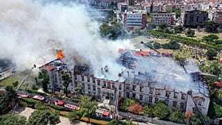 Φωτιά στο ελληνικό νοσοκομείο