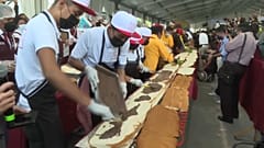 Riesig und köstlich, das Megasandwich von Mexiko