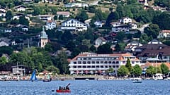 Le lac de Gérardmer, France, 3 août 2022