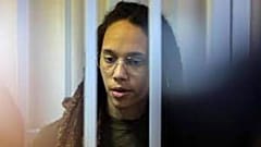 Brittney Griner, detenida en Moscú, el 2 de agosto de 2022.