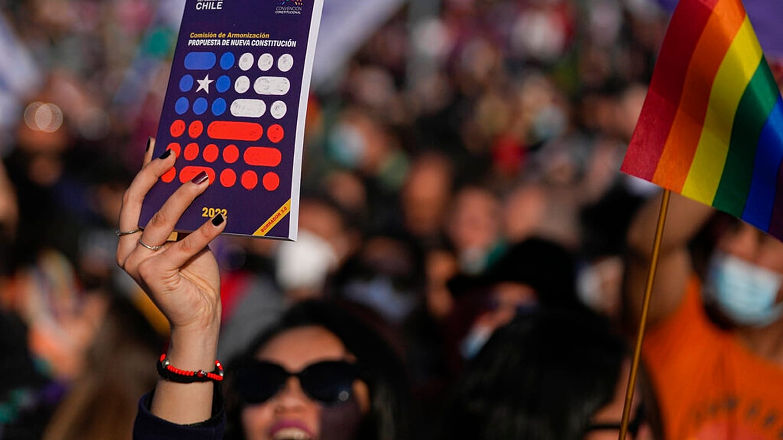 Con un referéndum, el pueblo chileno decidirá si aprueba o rechaza una nueva Constitución 
