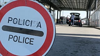 Átkelő Szerbia és Koszovó határán