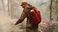 Kampf gegen die Flammen in Sibirien