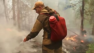 Kampf gegen die Flammen in Sibirien