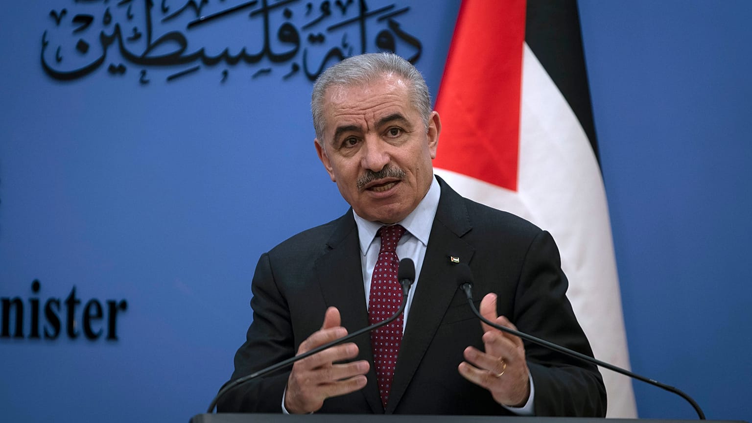 رئيس الوزراء الفلسطيني محمد اشتية 