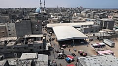 La ville de Gaza a subi plusieurs tirs de roquettes d'Israël pendant les derniers jours.