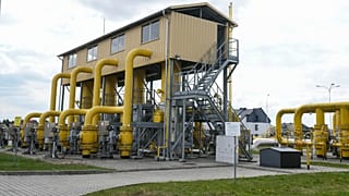 Газораспределительная станция под Варшавой