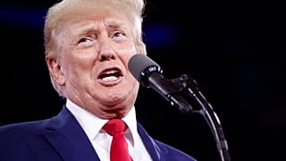Former President Donald Trump delivers the final remarks during Conservative Political Action Conference (CPAC) at the Hilton Anatole in Dallas, on Saturday, Aug. 6, 2022.