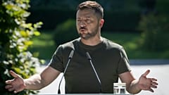 Volodimir Zelenszkij ukrán elnök