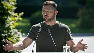 Volodimir Zelenszkij ukrán elnök