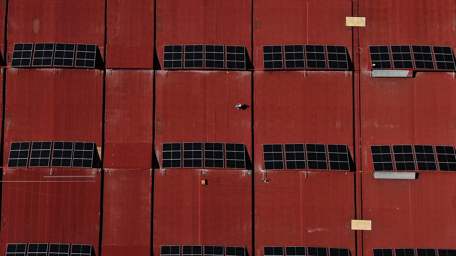 Planta de paneles solares en el mercado de Abastos de Ciudad de México