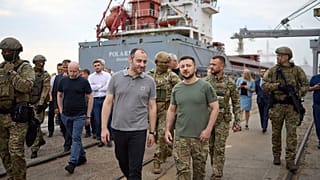 Der ukrainische Präsident Wolodymyr Selenskyj 