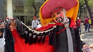 Un momento de la celebración de la marcha indígena