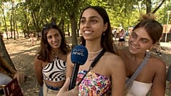 Izraeli fesztiválozók a Szigeten
