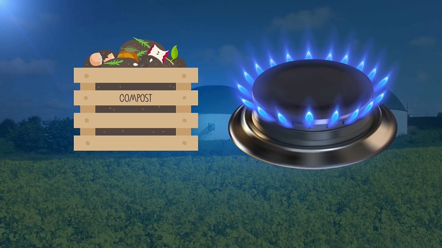 Rifiuti che diventano biogas