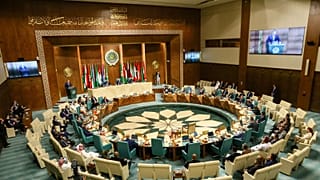 عکس آرشیوی از حضور وزیر امور خارجه روسیه در جمع نمایندگان کشورهای عضو اتحادیه عرب