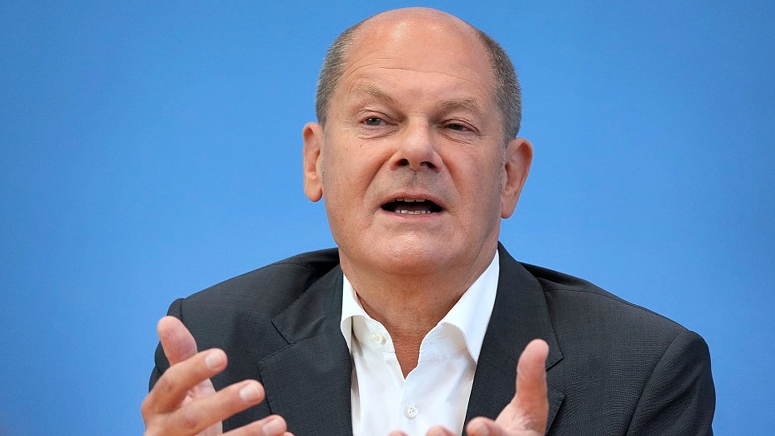 Der deutsche Bundeskanzler Olaf Scholz