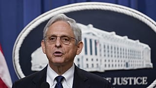 Le ministre de la Justice des Etats-Unis, Merrick Garland, lors d'une conférence de presse le 11 août 2022 à Washington