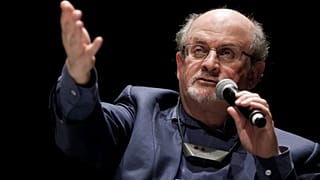 Salman Rushdie was rushed to hospital after he was attacked during a lecture at the Chautauqua Institution in Chautauqua, 12 August, 2022.