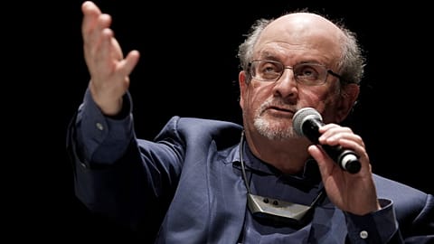Salman Rushdie was rushed to hospital after he was attacked during a lecture at the Chautauqua Institution in Chautauqua, 12 August, 2022.